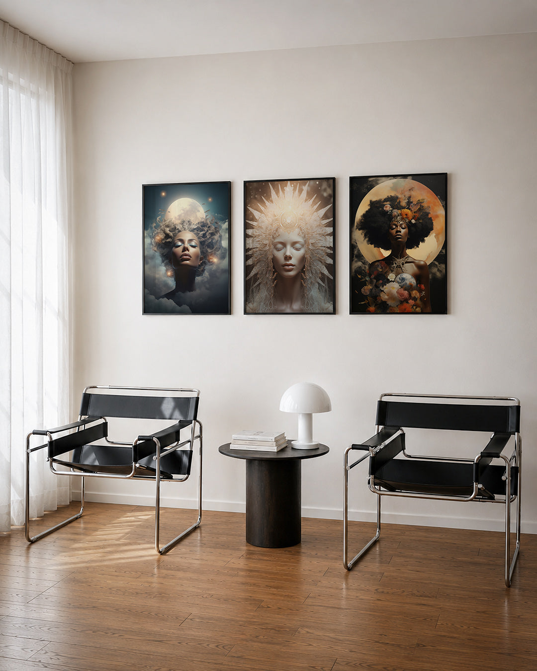 Dromerige hemelportret Posterset