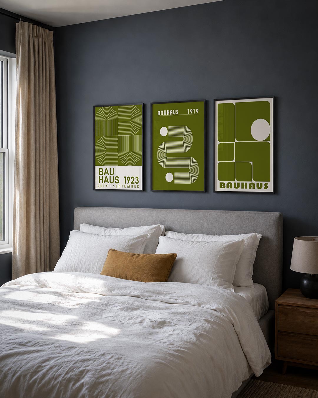 Lijnen en kleurvlakken Posterset
