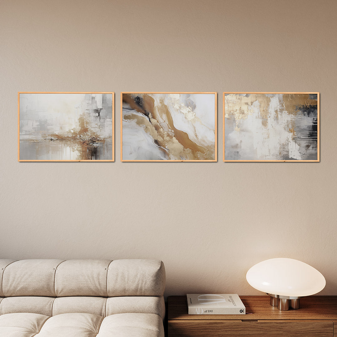 Neutrale vervaging Posterset