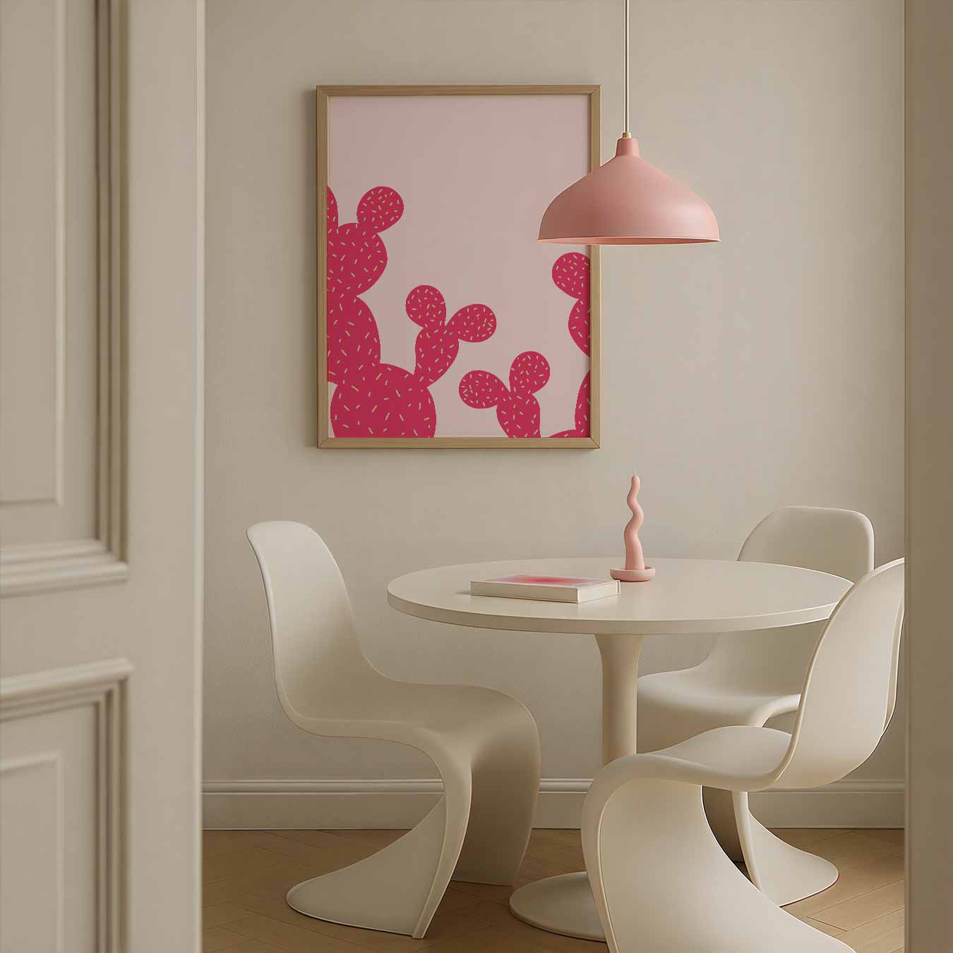 Trendy Cactus Poster-WallArtistic