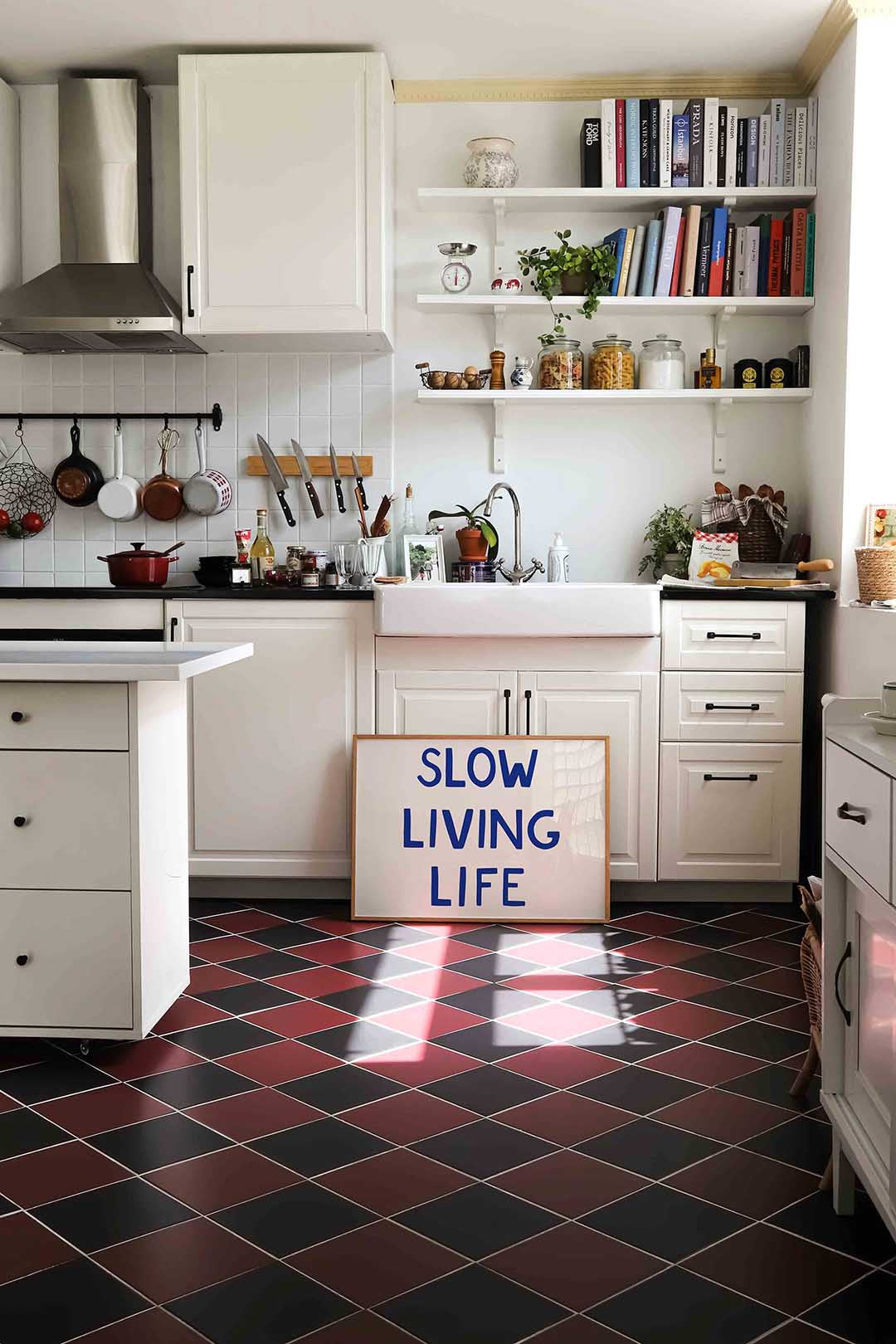 Slow living life Poster