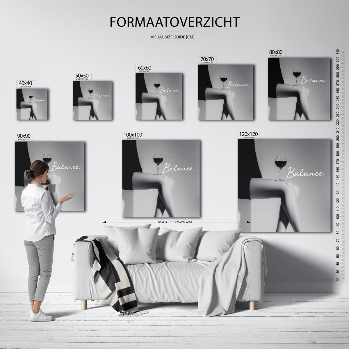 Glas op been Poster