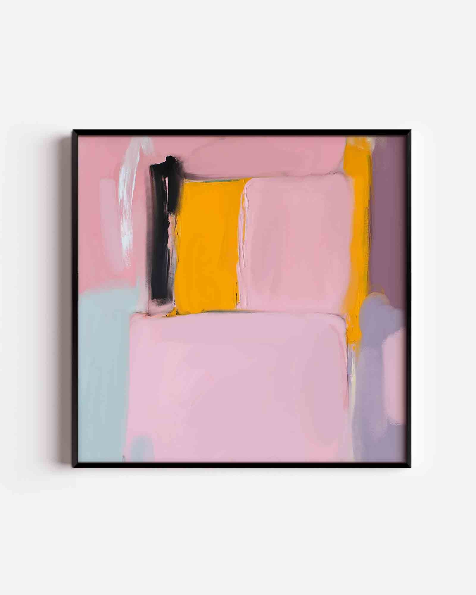 Abstracte vormen Poster