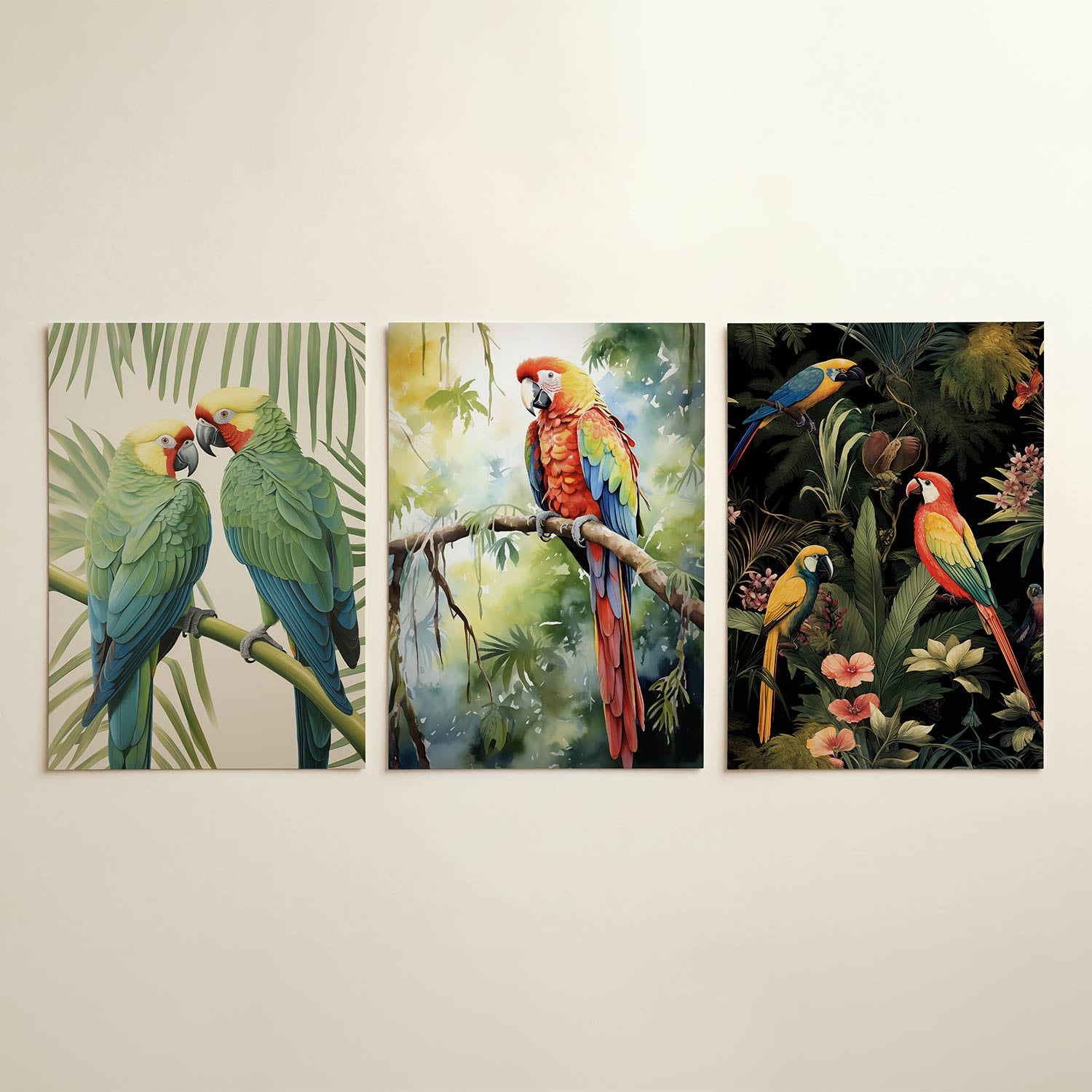 Tropische kleurenpracht Posterset