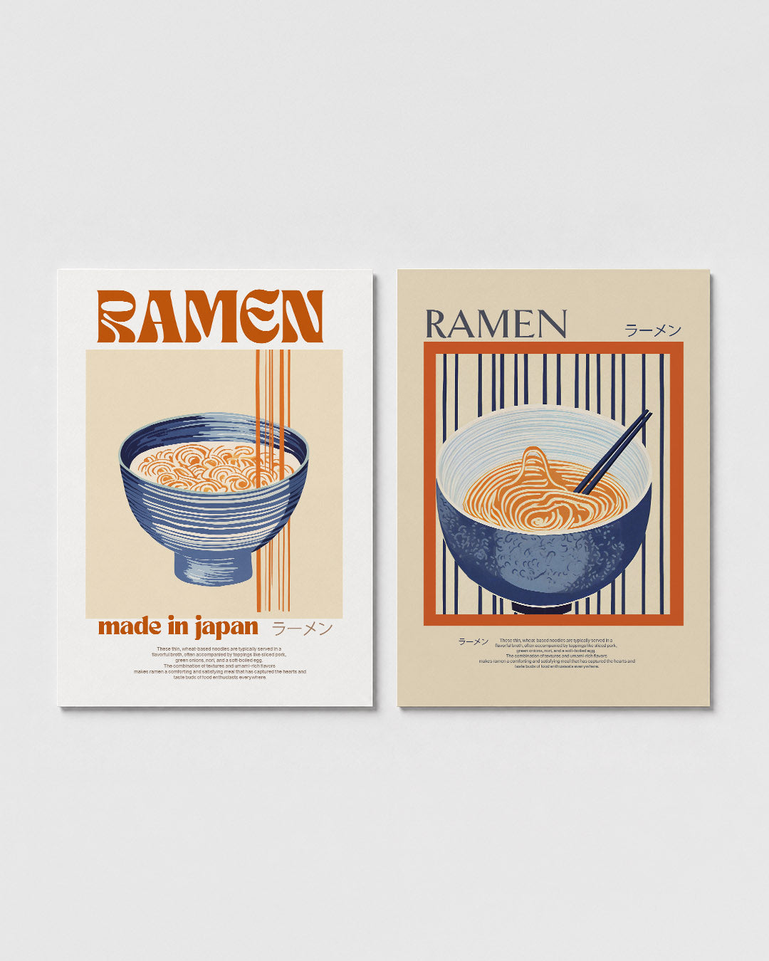 Kleurrijke kompositie Posterset