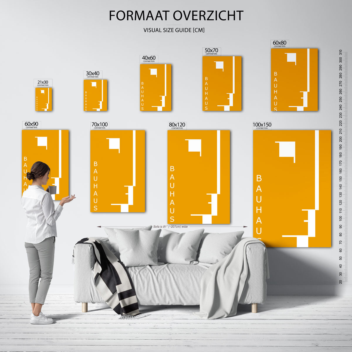 Vorm en kleur Poster