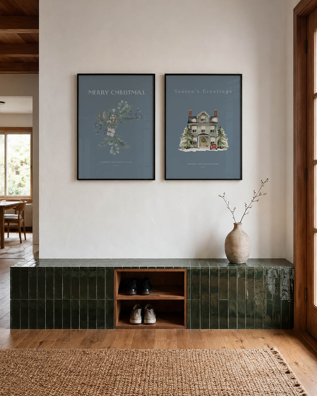 Winterse takken Posterset