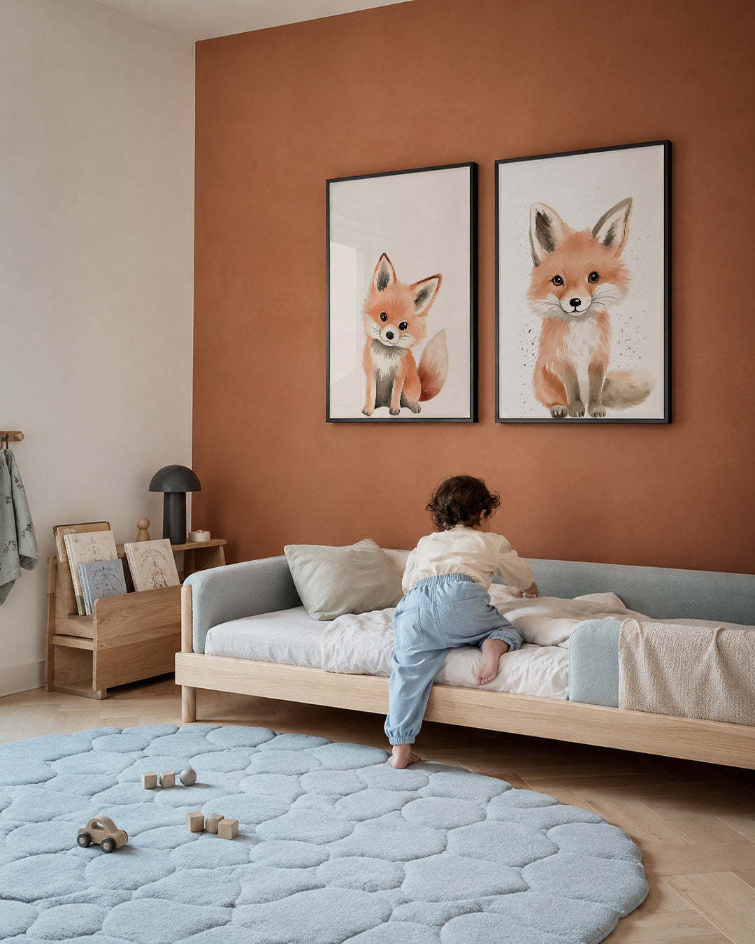 Vrolijke vossenblik Posterset