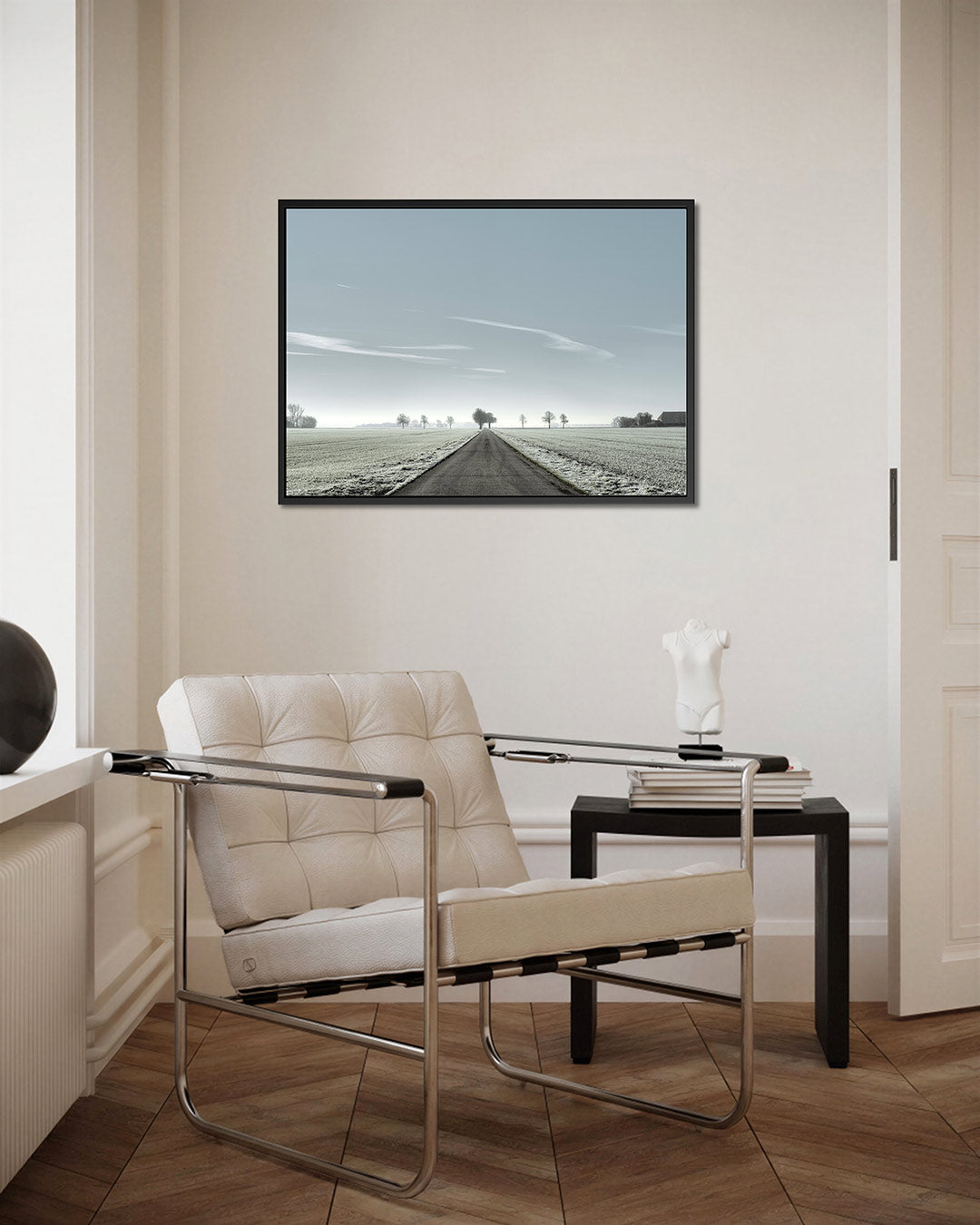 Rustige landschap weergave Kunstwerk