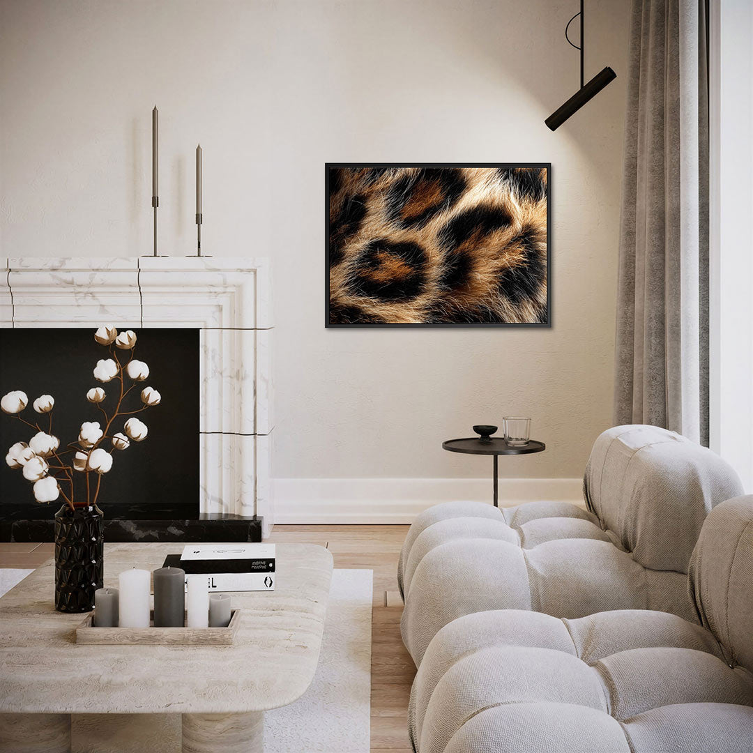 Dierenprint textuur Kunstwerk