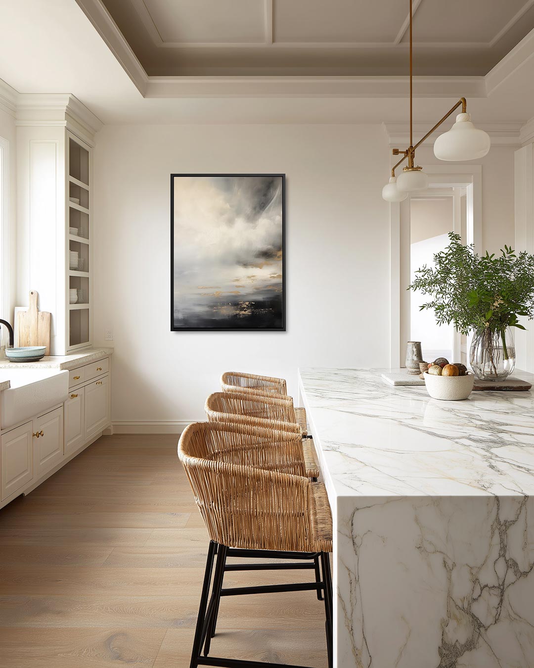 Dromerige wolken Kunstwerk