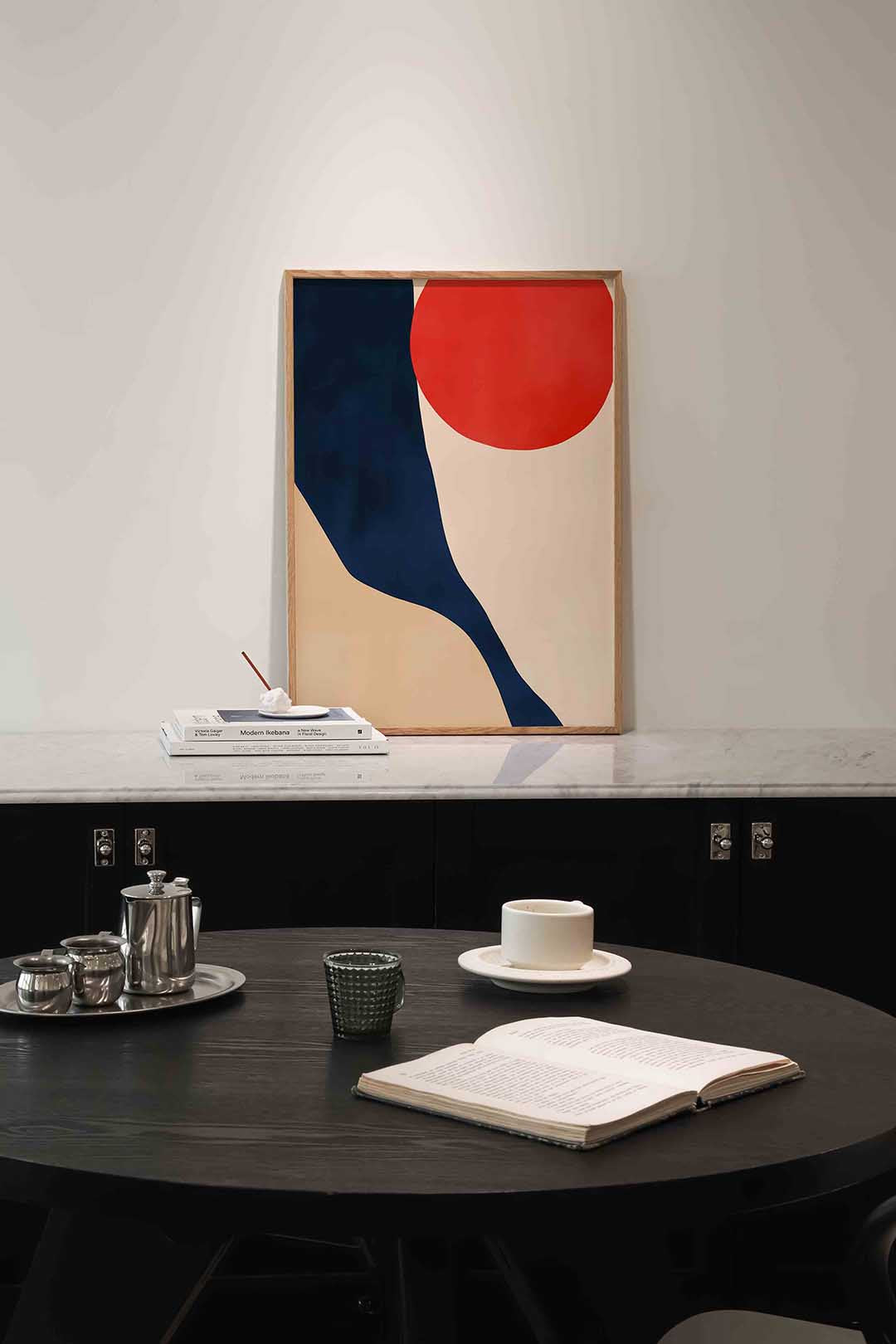 Abstracte vormen Poster