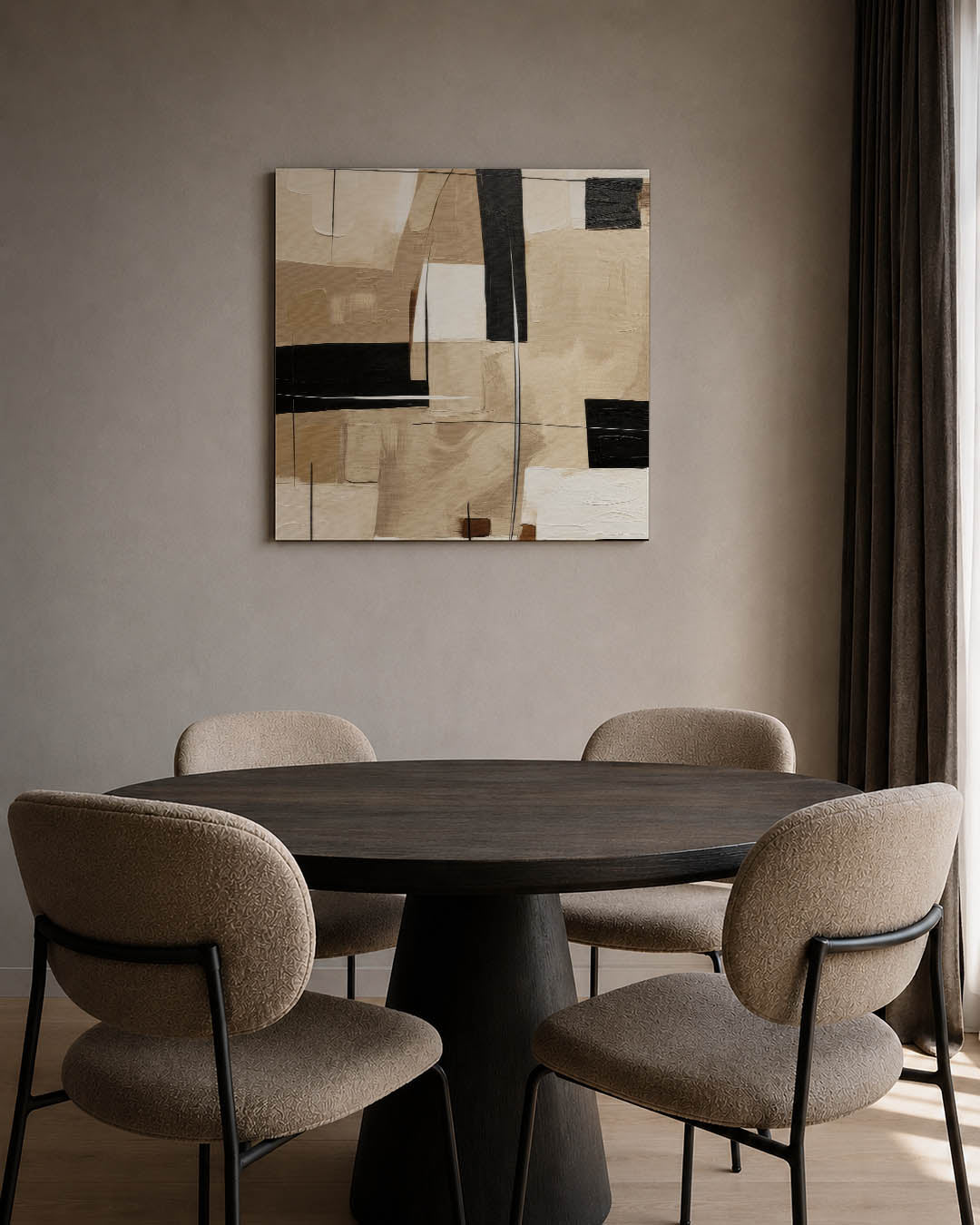 Geometrische vormen Kunstwerk