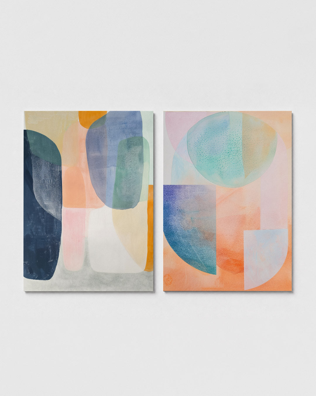 Vorm en kleurenspel Posterset