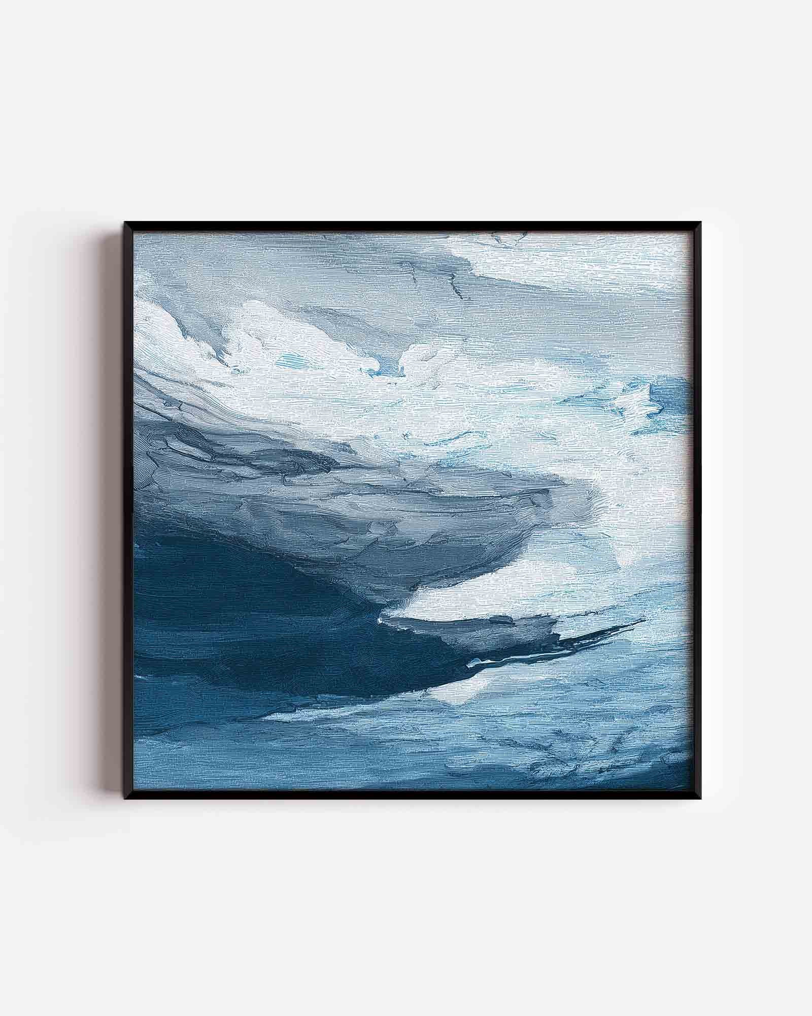 Abstracte wolken Poster