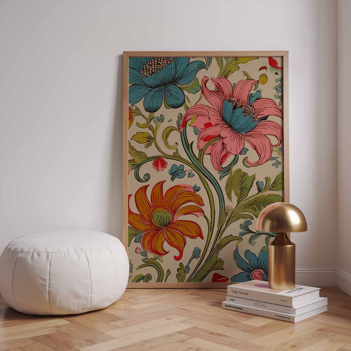Bloemenpracht Wandposter-WallArtistic
