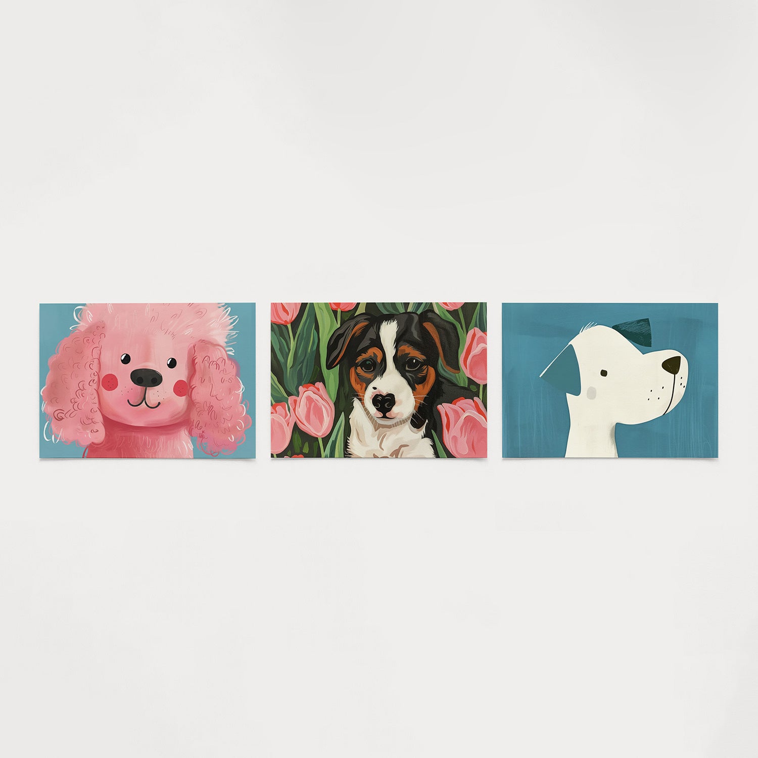 Vrolijke vormen Posterset