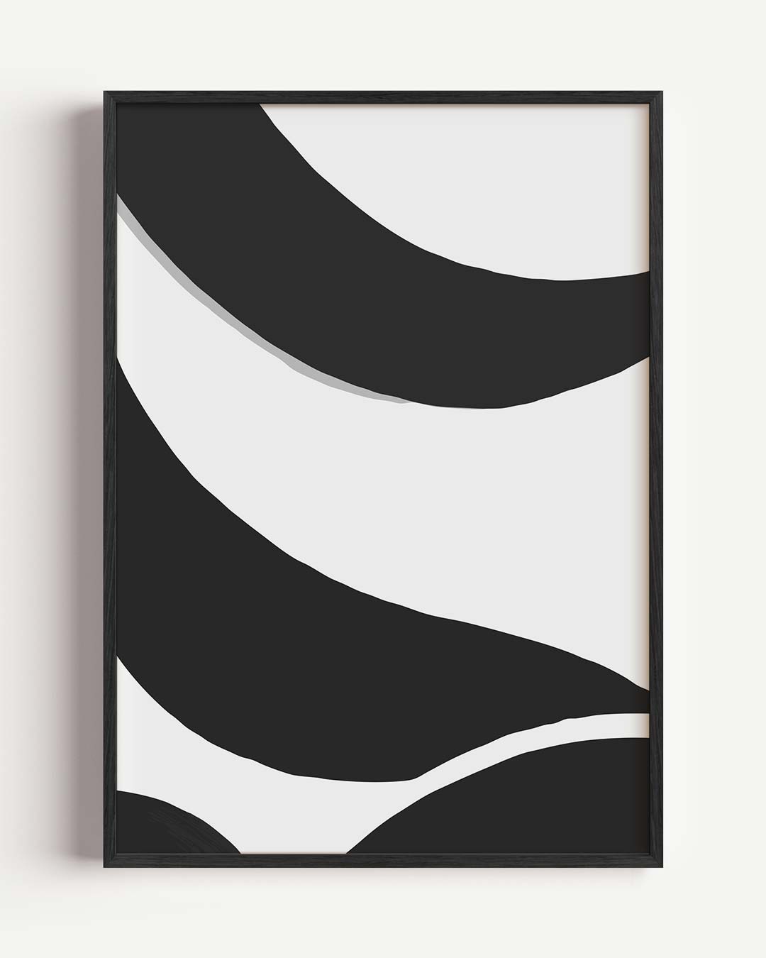 Moderne Abstracte Golfposter-WallArtistic