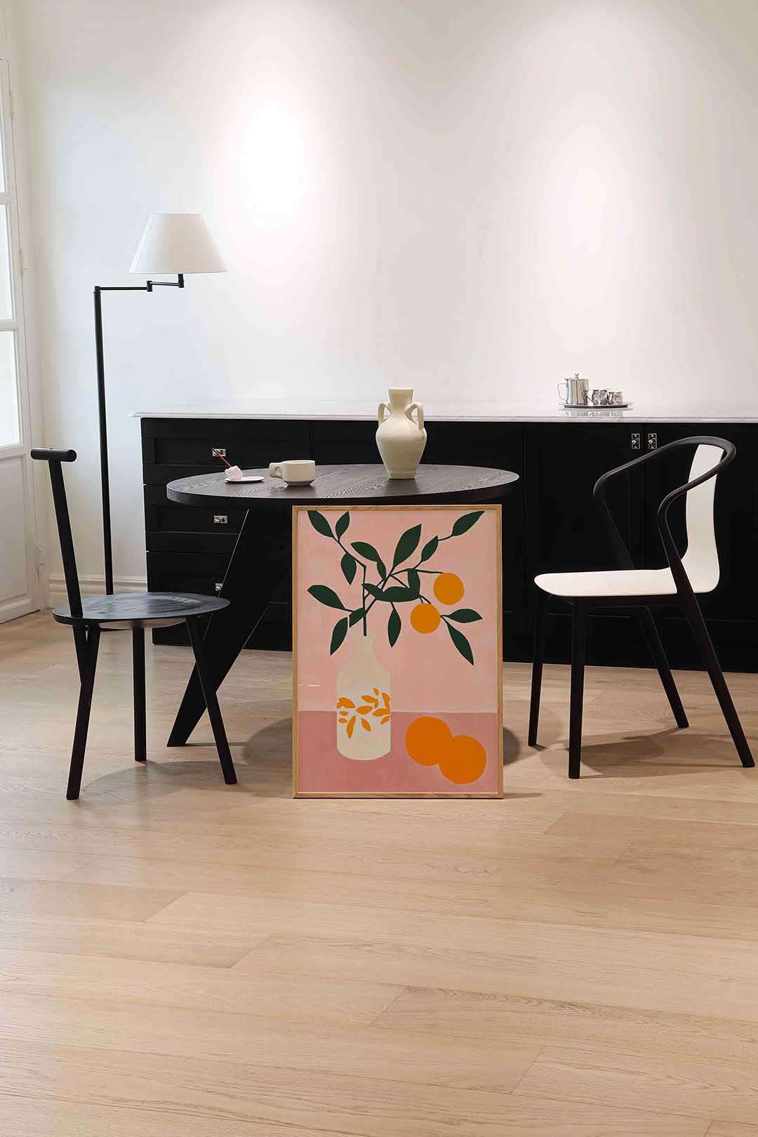 Tak met sinaasappels Poster