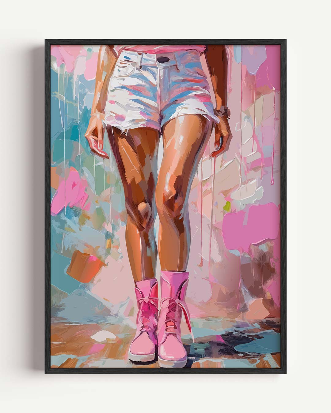 Urban Vibes Kunstposter-WallArtistic