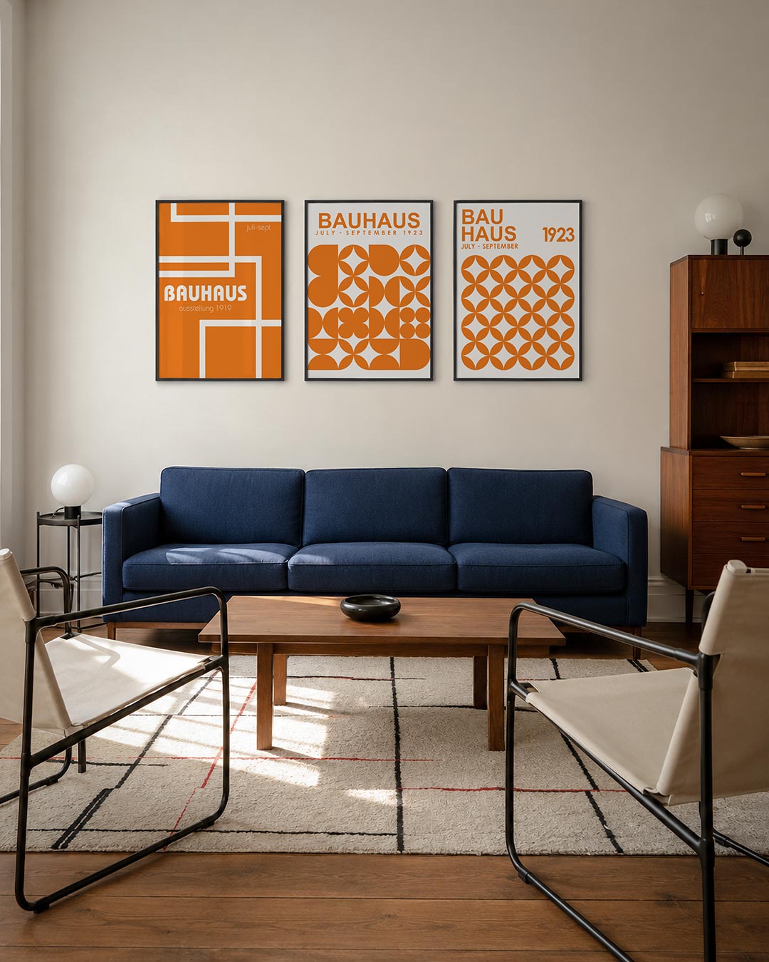 Lijnen en kleurvlakken Posterset