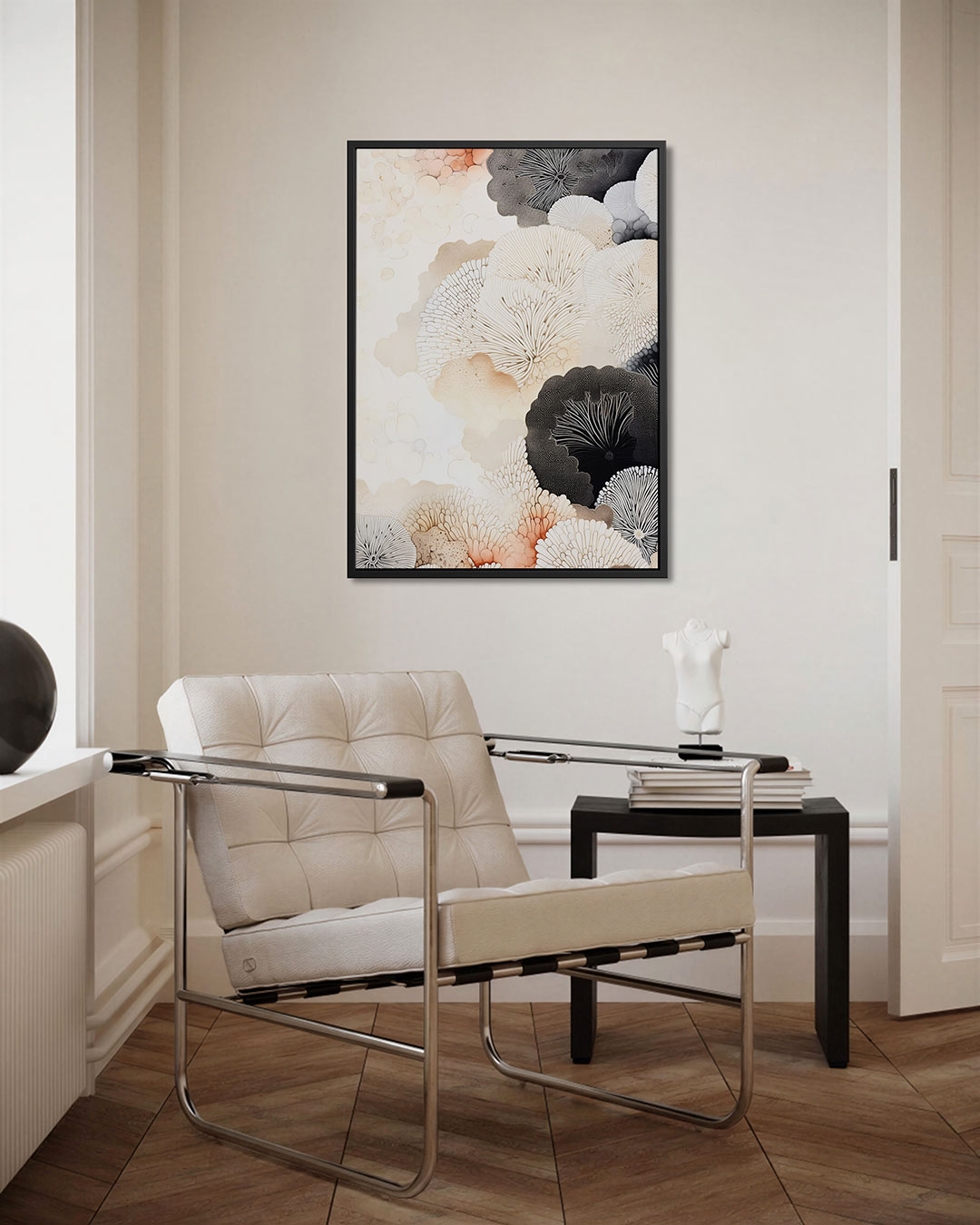 Organische patronen Kunstwerk