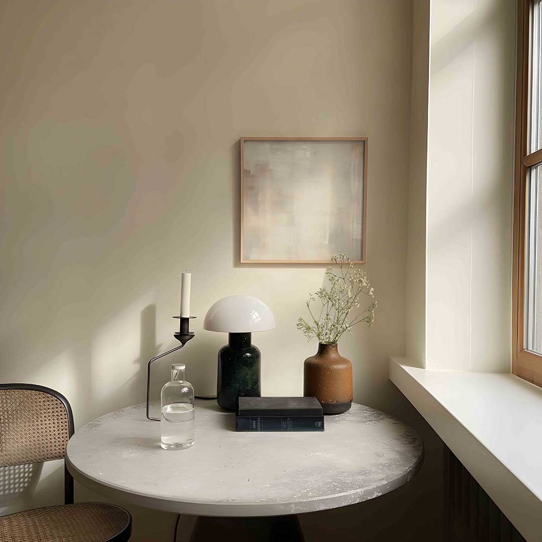 Abstracte beige textuur Poster