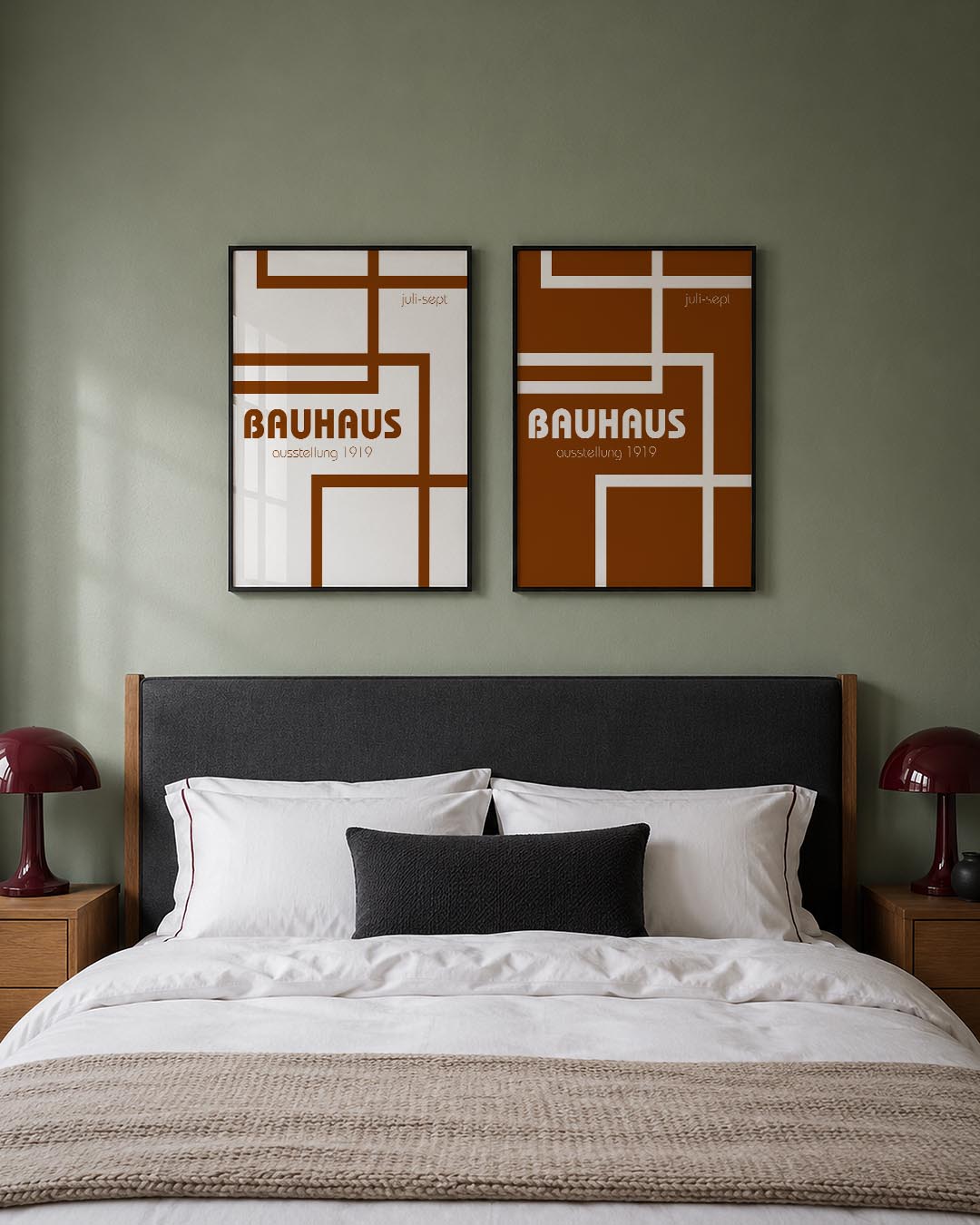 Lijnenspel en kleur Posterset