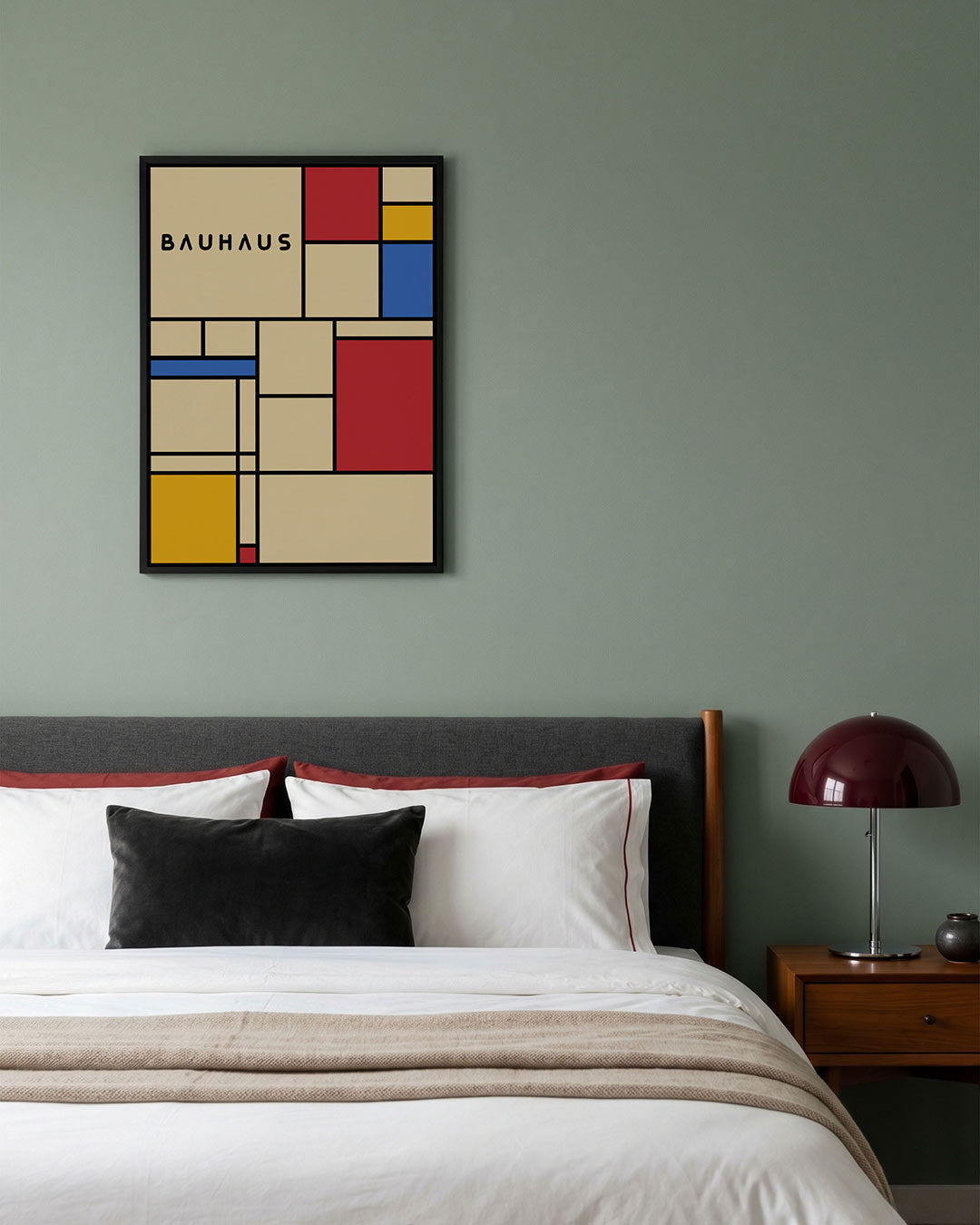 Vlakverdeling en kleur Poster