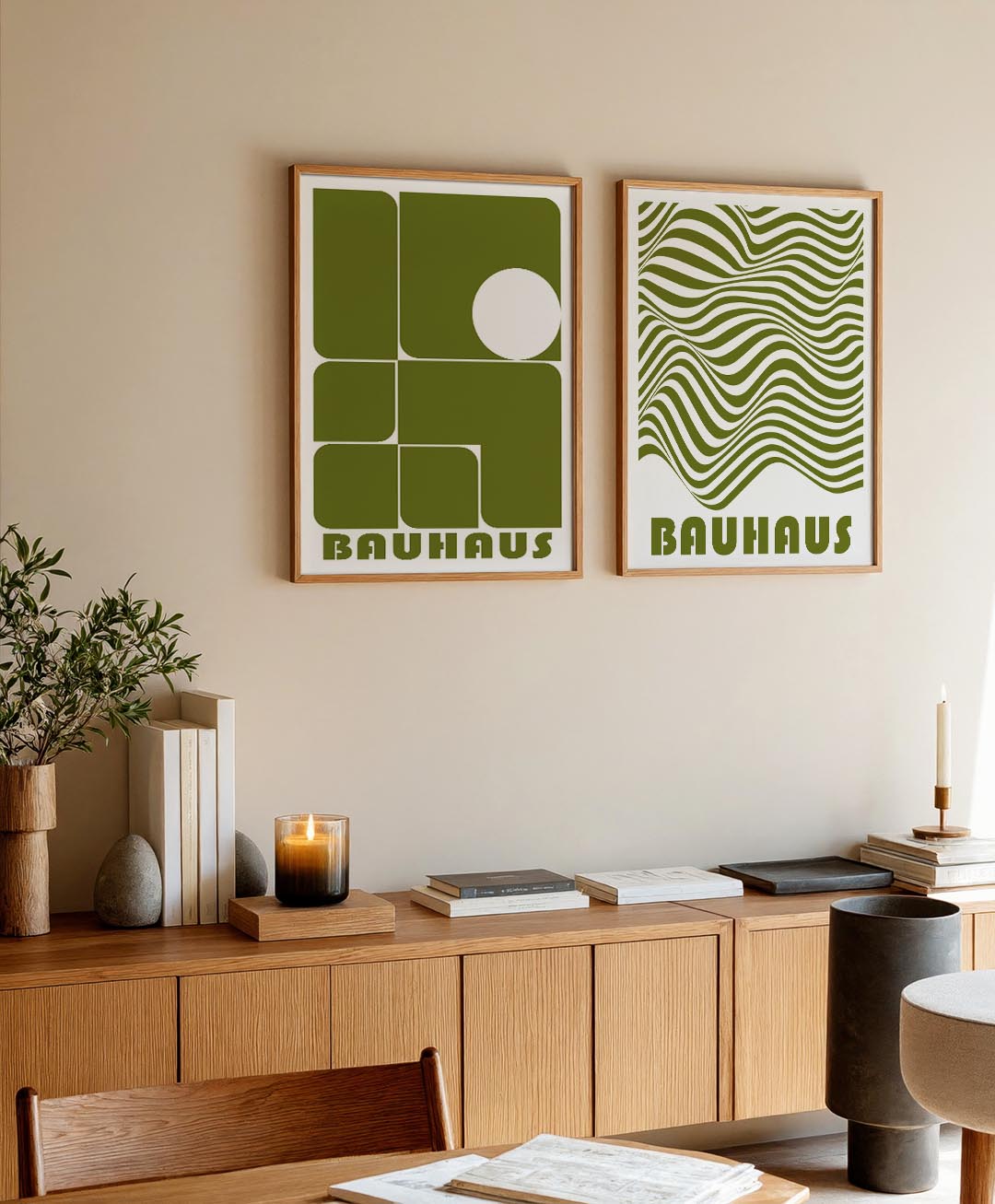 Vormen en vlakken Posterset