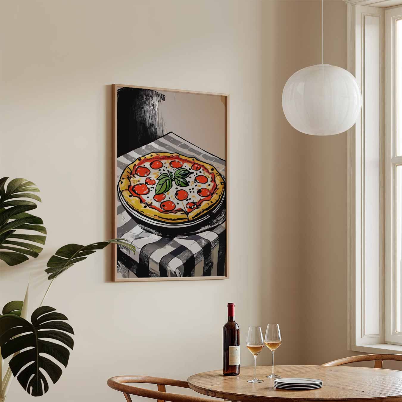Pizza Art Poster-WallArtistic