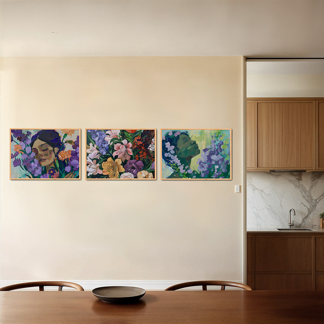 Bloemen en dromen Posterset