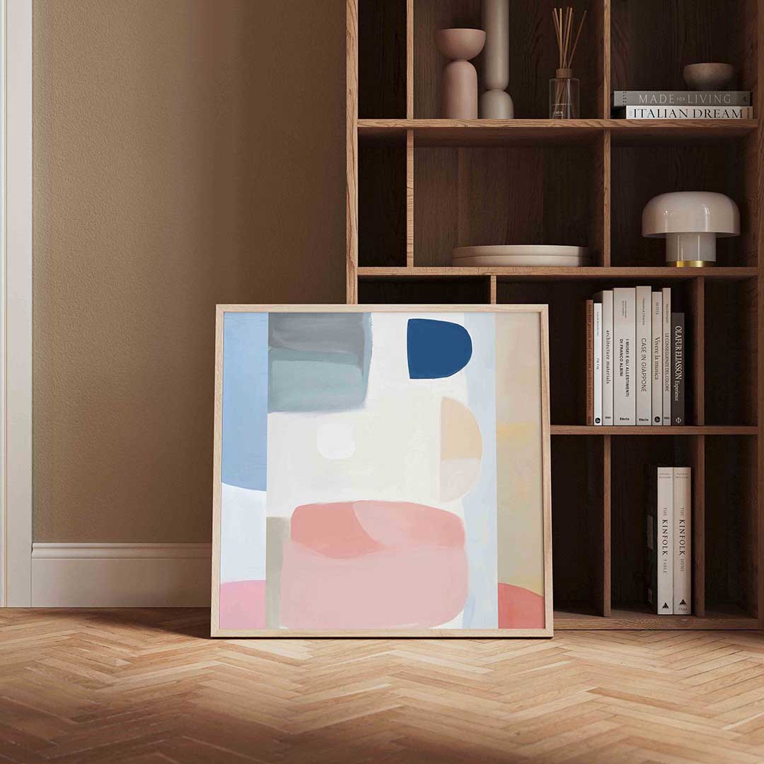 Abstracte vormen Poster