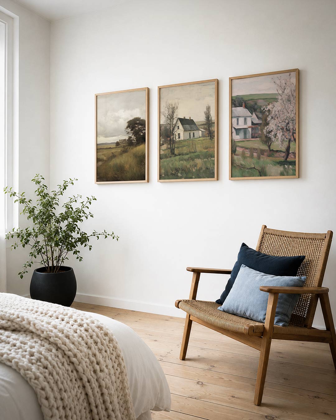 Landschap en rust Posterset