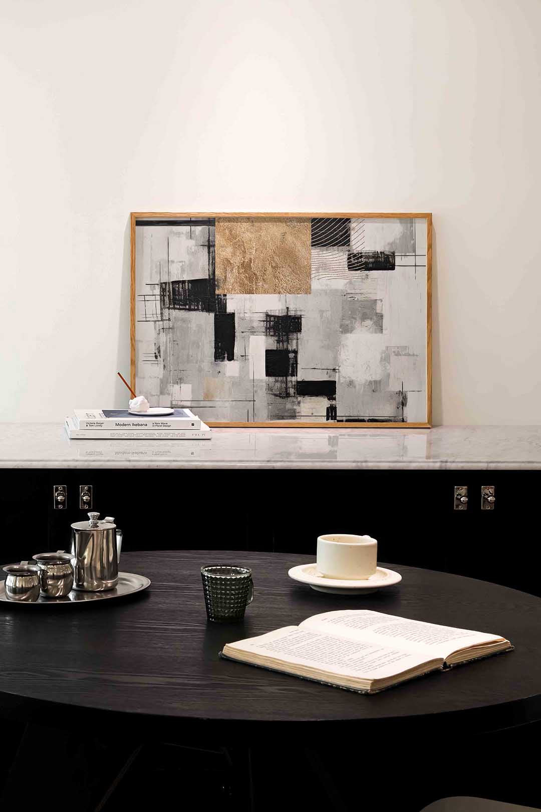 Abstracte vormen Poster