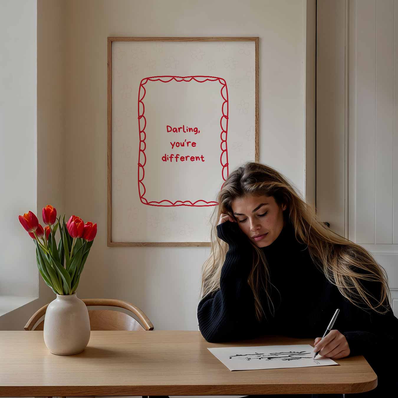Unieke Jij Poster-WallArtistic