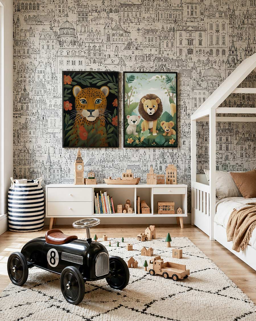 Jungle portret Posterset
