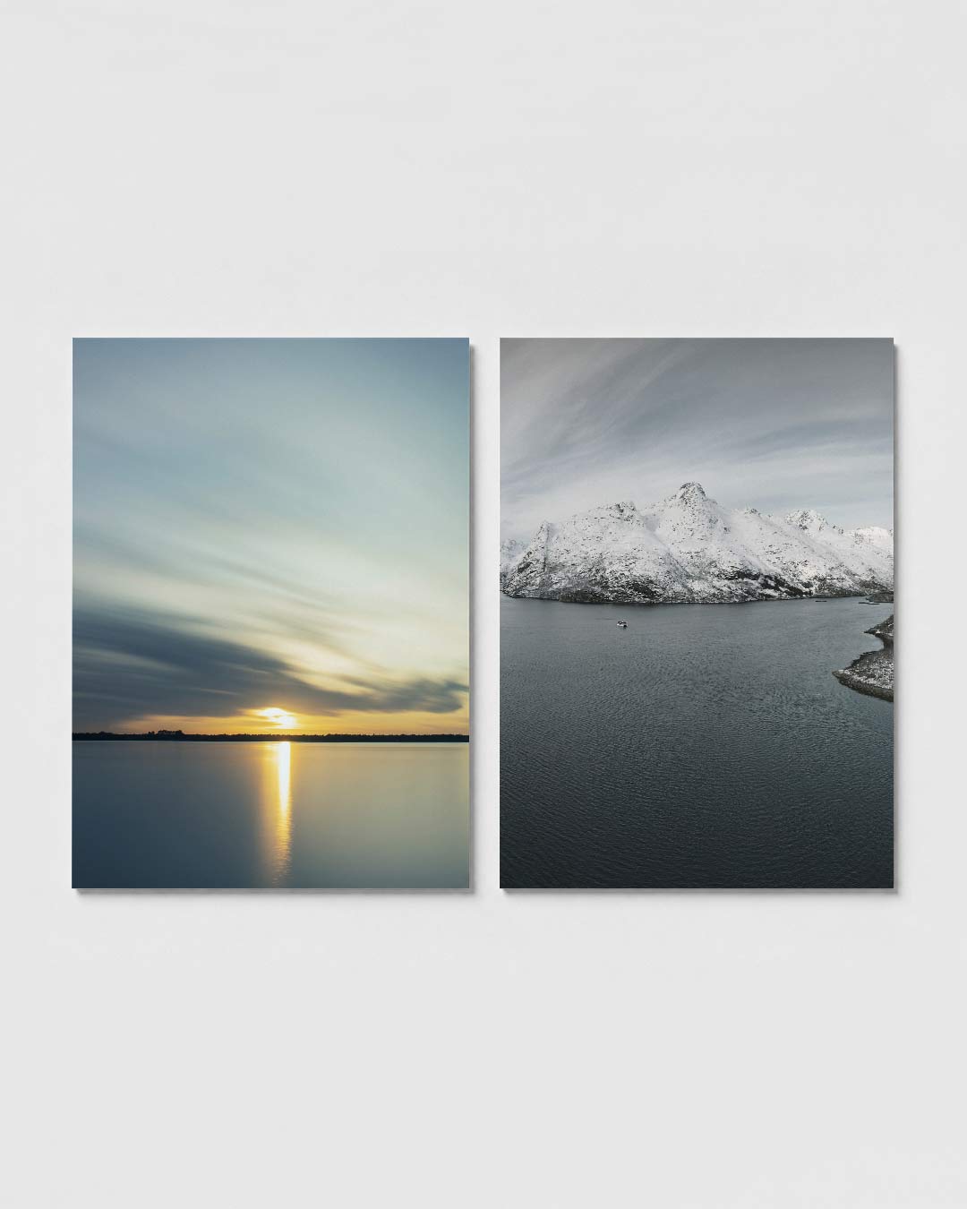 Licht en reflectie Posterset