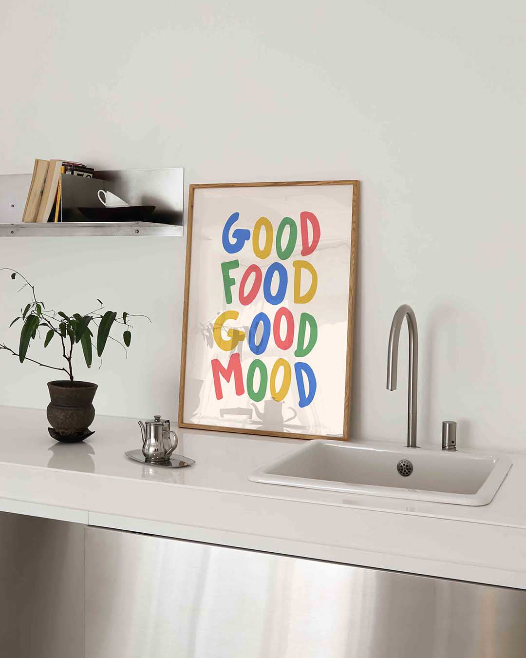 Good food good mood Poster