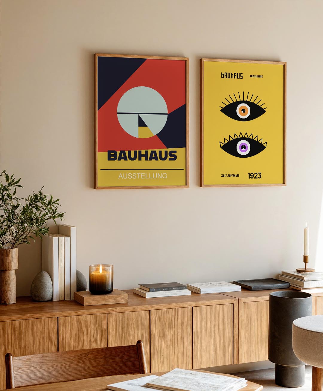 Kleur en vormen Posterset