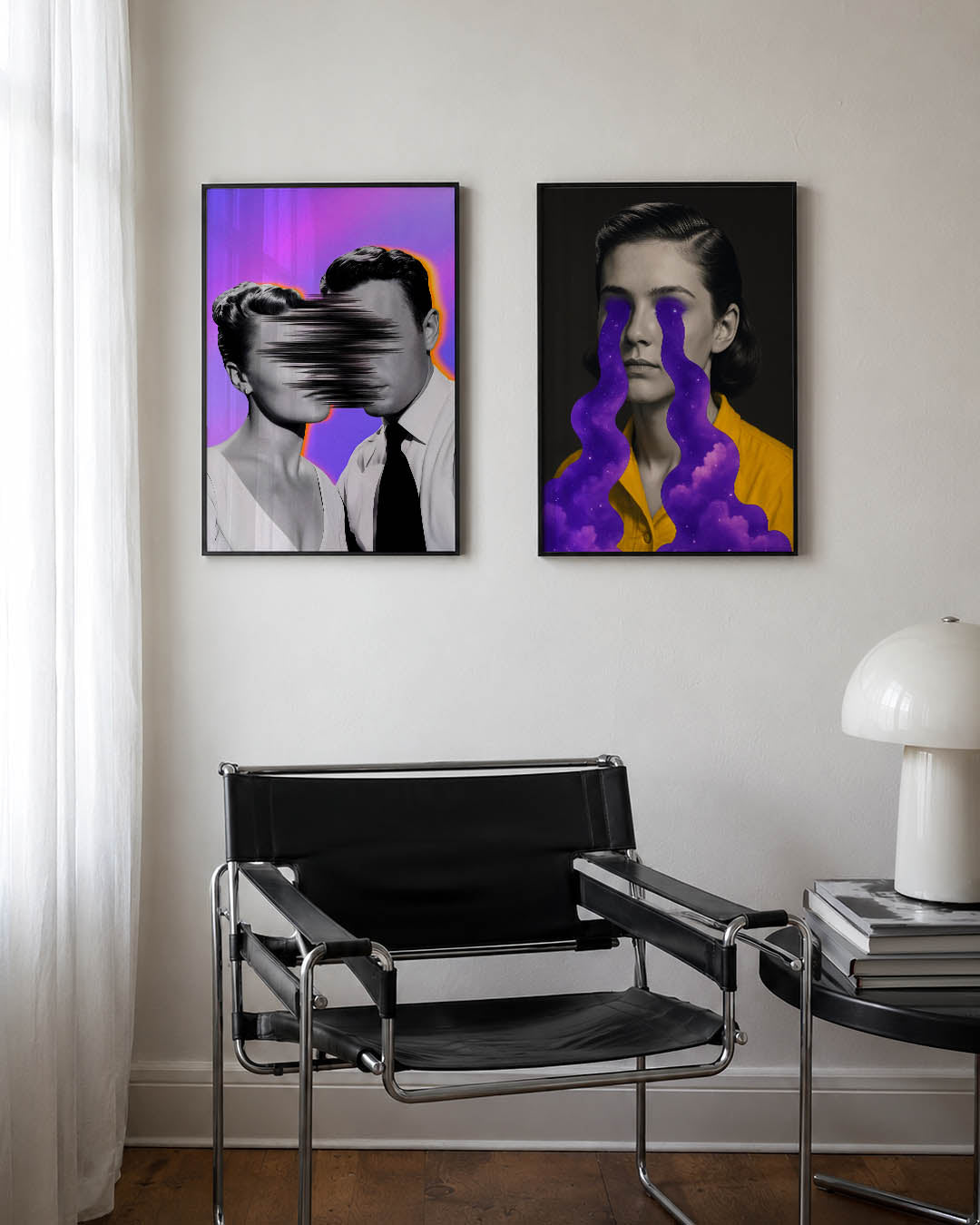 Verstoorde portretten Posterset