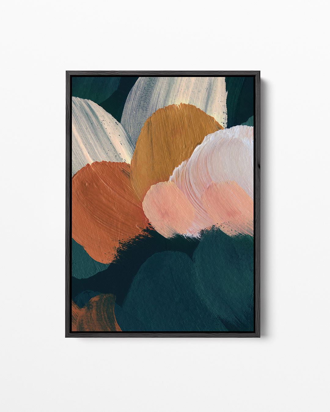 Organische kleurencompositie Kunstwerk