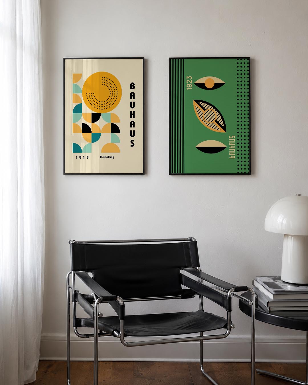 Vormen en kleurvlakken Posterset