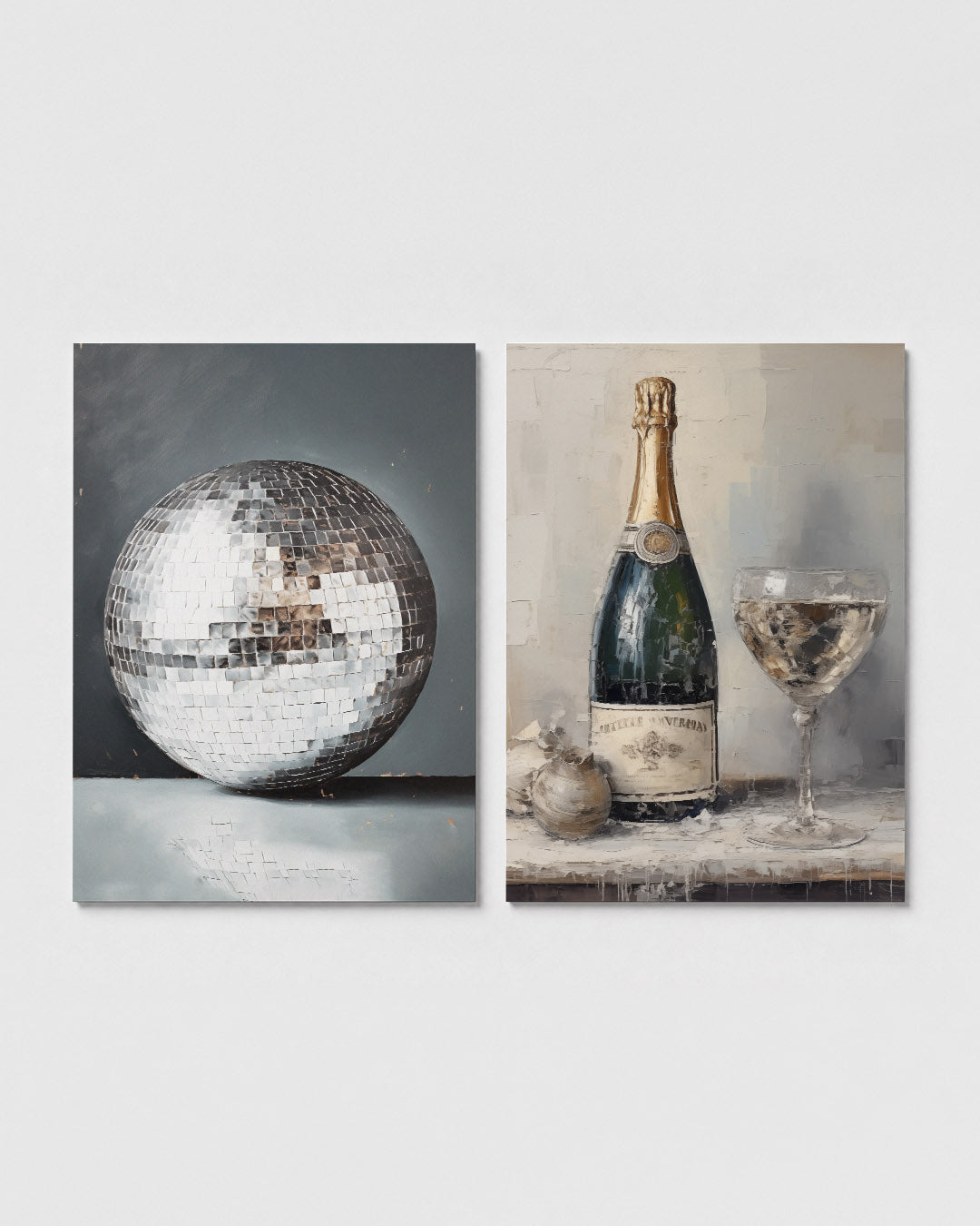 Reflecterende bol Posterset