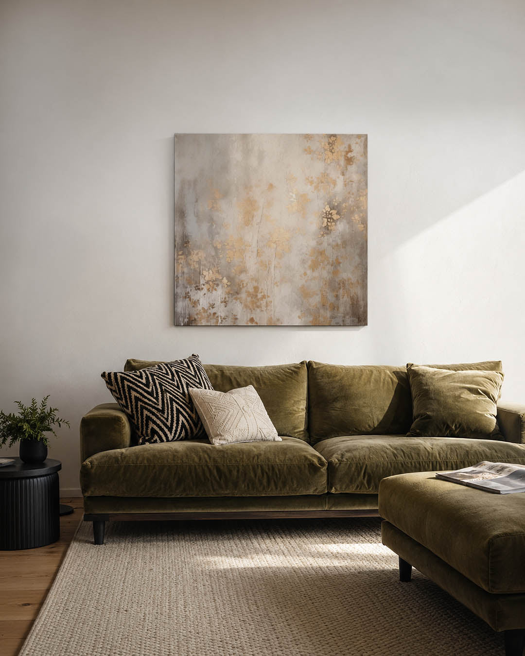 Bloemrijke nevel Kunstwerk