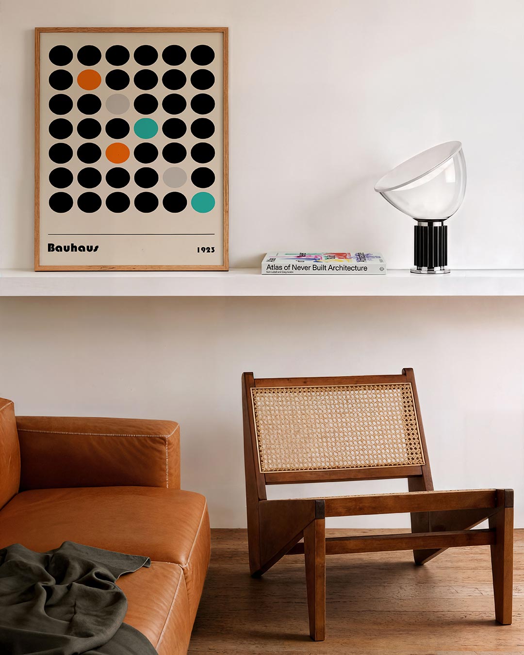 Cirkelpatroon en kleur Poster