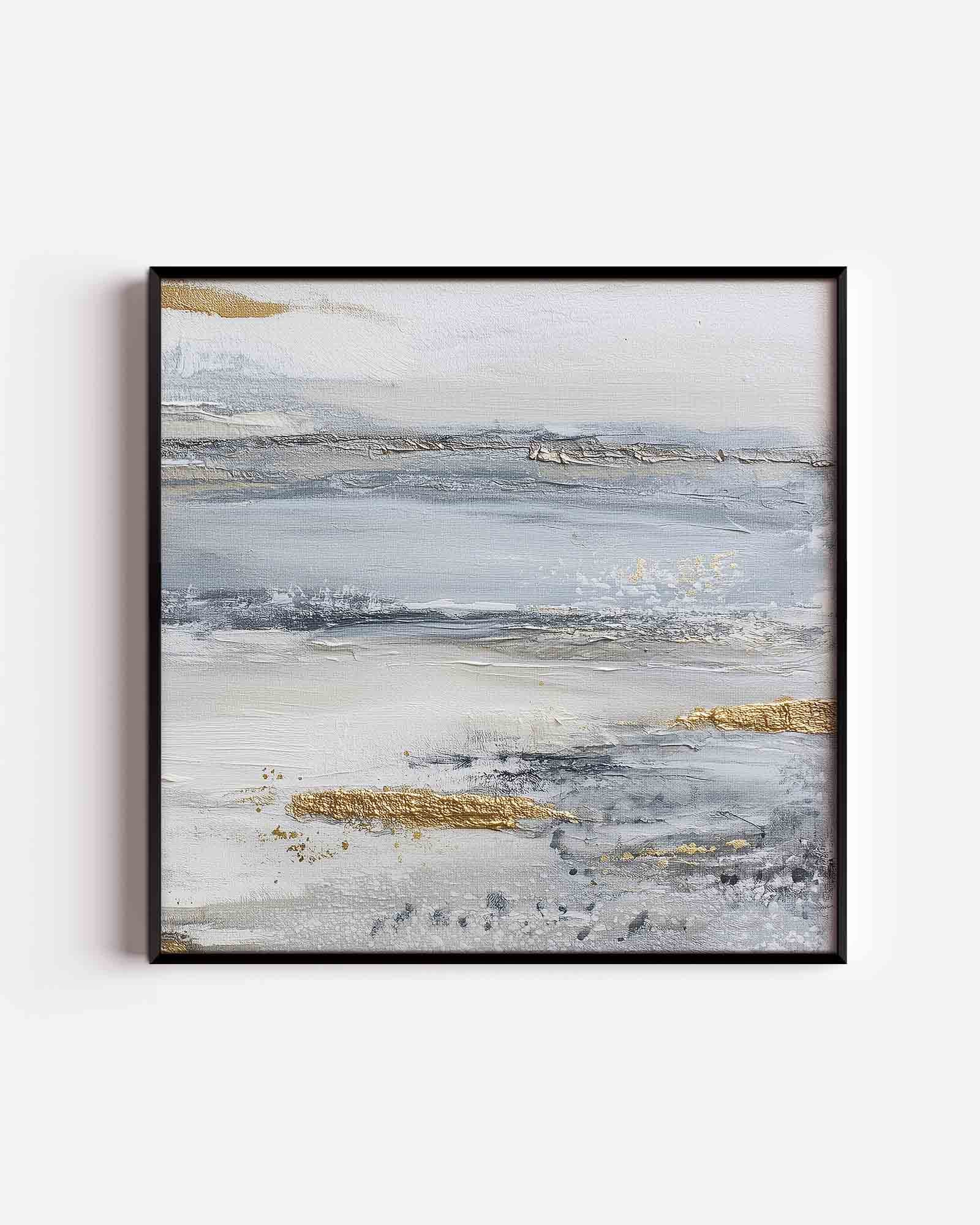 Abstracte landschapsweergave Poster