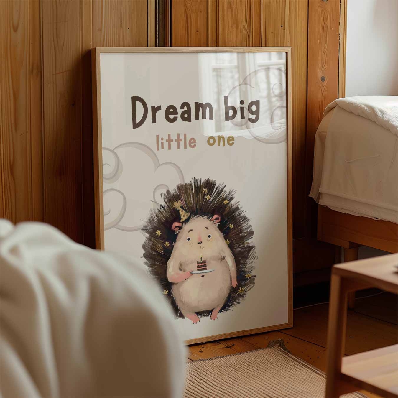 Droom Egel Poster-WallArtistic
