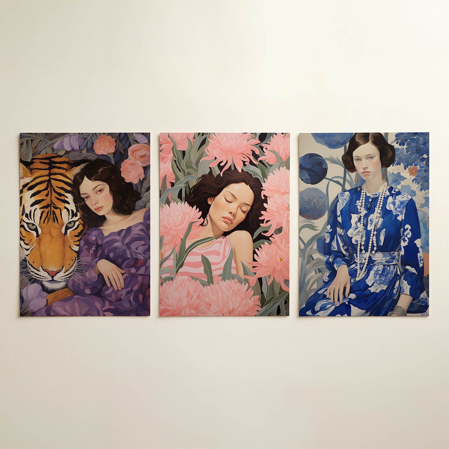 Dier en mens harmonie Posterset