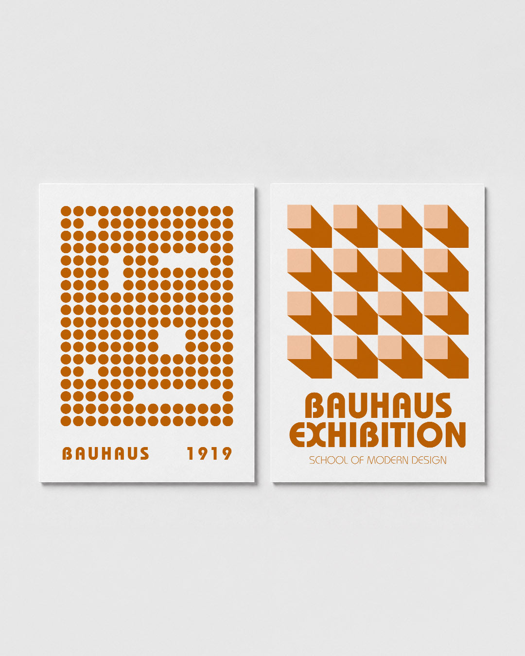 Cirkelpatroon ritme Posterset